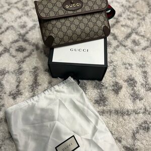 Gucci fanny pack.